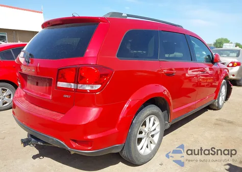 2015 Dodge Journey Sxt из США, поврежденный, VIN 3C4PDCBG1FT524736